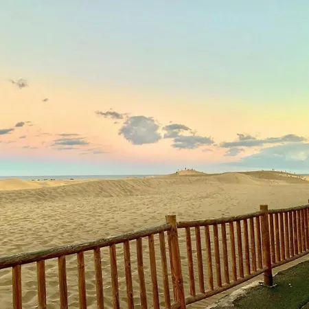 Las Dunas De Maspalomas Y El Mar A Un Paso San Bartolomé Exterior foto